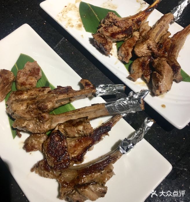 食冶日本料理铁板烧(福田石厦店)烤羊排图片 - 第2张