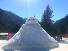 娜姆湖酒店门口-毕棚沟景区