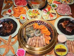 -焰江山海鲜牛排烤肉自助(锦华万达二星店)