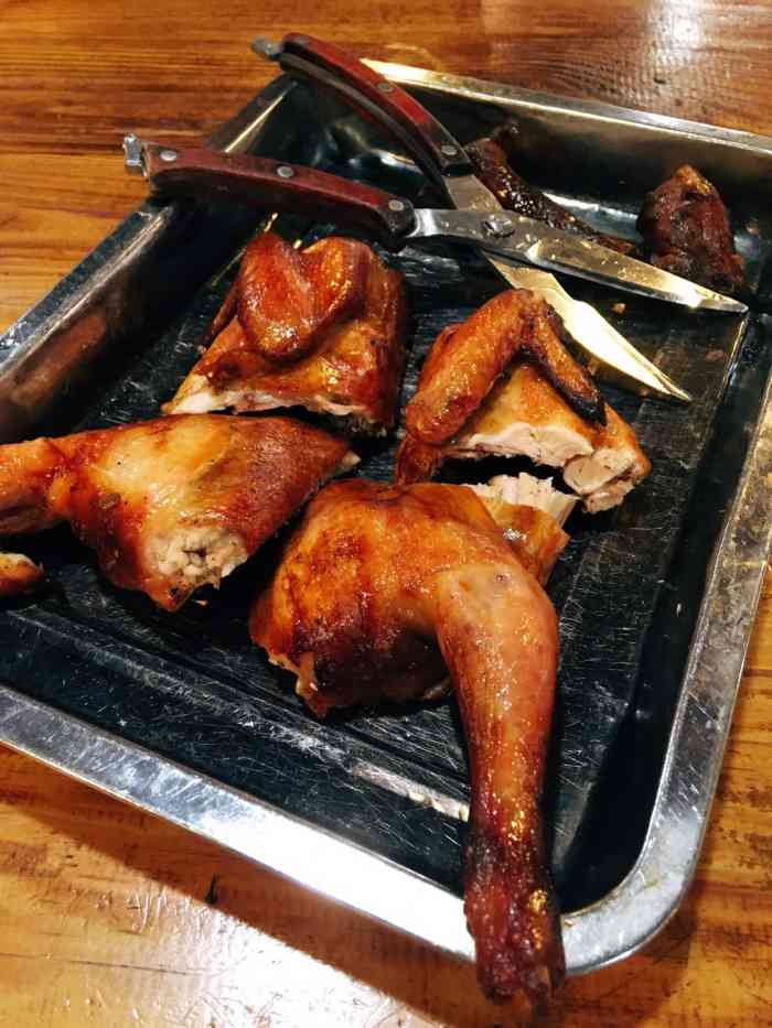 仙庙烧鸡(大岭山总店)-"烧鸡超级好吃啊,份量也超级大,点了一份套.