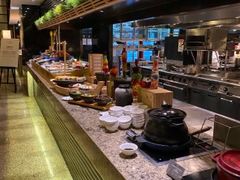 自助取餐区-上海锦江汤臣洲际大酒店壹阶层