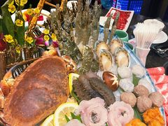 海鲜拼盘-金陵饭店 56F 家·海鲜火锅餐厅