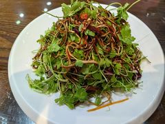 三叶香拌黑豆丝-东北大院·东北菜(三台子店)
