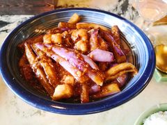 鲜贝烧茄子-那家小馆•北京菜•烤鸭(香山店)