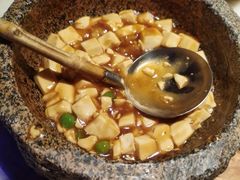 石锅鸡汤豆腐-绿茶餐厅(西单老佛爷店)