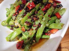 干煸四季豆-大川先生·小龙虾·川菜(信义坊店)