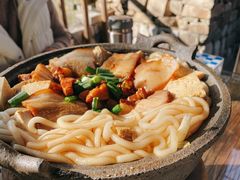 砂锅猪肉炖清水粉条-百花人家(清水田园店)