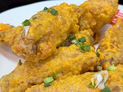 咸蛋黄鸡翅-谢记上海大排档(长寿路店)