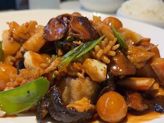 八珍豆腐-悦海·家宴·冰花皮皮虾大锅贴(宝龙店)