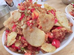 广椒渣土豆片-湘妹湖南菜馆(自力店)