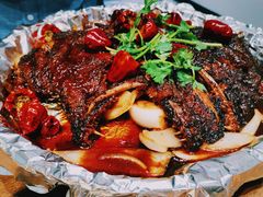 风味蝶鱼头-将相和·海鲜蒸饺大连菜