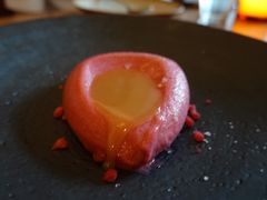 海盐树莓冰激淋配松子油-BOR Eatery(安福路店)