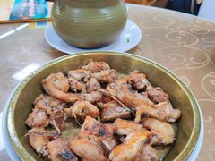 农家铜盘蒸鸡-苏记农家菜馆