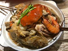 一网鲜-十面欢腾·海鲜面·台式Bistro(长乐路店)