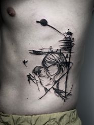 -蜉蝣刺青纹身定制