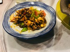 酱爆八爪鱼-渔娘渔家丹东海鲜(东直门店)