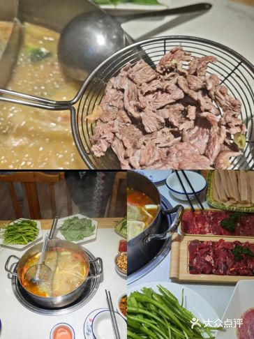 •牦牛肉和野生菌拼盘必点，套餐划算足够