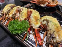 铁板黑虎虾-竹之月日本料理铁板烧(香江花园店)