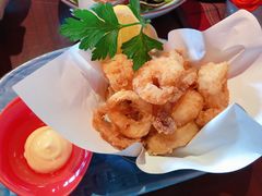 酥炸鱿鱼配塔塔酱-杭州西子湖四季酒店-WL BISTRO西湖餐厅(灵隐路店)