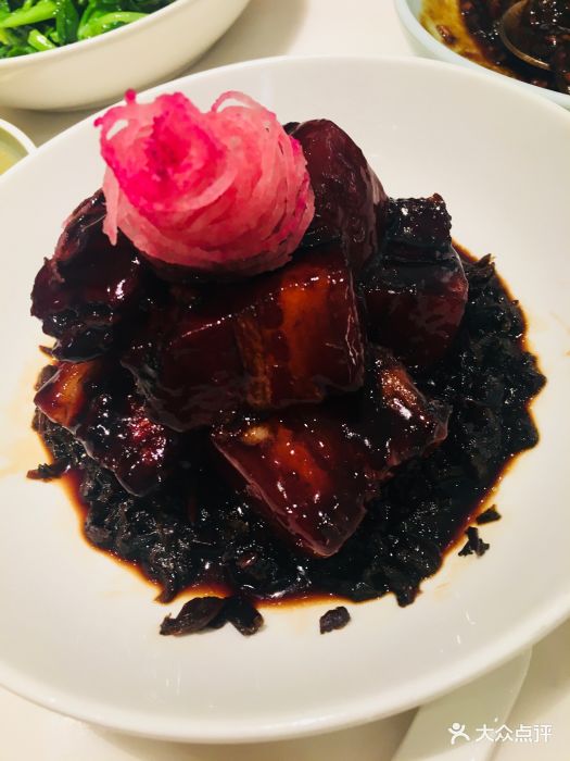 玫瑰厅上海菜(来福士广场店)-外婆梅菜红烧肉图片-上海美食-大众点评