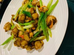 葱烧扇贝肉-金海湾海鲜总店