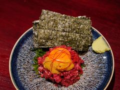 生牛肉拌海胆-九州酒场ひこぞう(1号店)