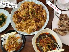 沙葱炒鸡蛋-壹阁胡羊焖饼(特色小吃街店)