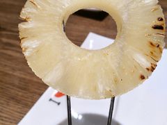 烤菠萝-潮庭·大连海鲜·炭火烧烤·扇贝王(大连店)