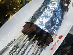 蒙古烤肉串-德乐海蒙餐
