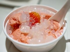 士多啤梨椰果冰-聪嫂私房甜品(旺角二店)