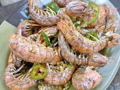 椒盐濑尿虾-贞姨美食·老字号海鲜大排档