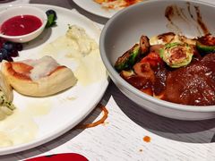 肉桂苹果焦糖香蕉舒芙蕾松饼-娜娜家•Nana And Her Friends Restaurant(小寨原力场店)