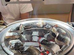 -围炉肉舍•炭烤活鳗•丹东海鲜烤肉(步行街店)