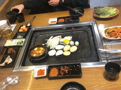 自助取餐区-韩阳王石板烤肉