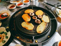 土豆红薯拼盘-친구亲顾韩国烤肉专门店(蓉花里店)
