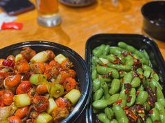 脆爽凉拌毛豆-靓靓蒸虾·头牌蒸虾(万松园玲珑店)