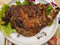 炭烤碟鱼头-大话小腰(鸟巢店)