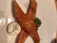 橡木烟熏三文鱼-迪拜帆船酒店海底餐厅