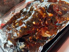 铁板酱汁茄子-二七川小馆