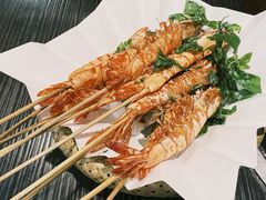 薄荷串烧大海虾-东江海鲜大排档·潮汕菜·砂锅粥