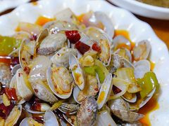 爆炒花斑蛤-温州一家人美食(西木头市店)