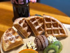 水果冰淇淋松饼-漫咖啡(北仑银泰城店)