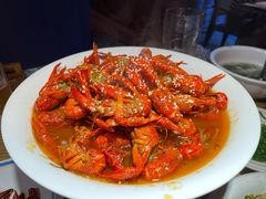 招牌蒜蓉虾-嘎嘎鸭脑壳江湖菜(五里店)