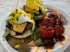 班尼迪克藜麦豆腐野蘑菇-The Rug Cafe(王府中环店)