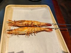 盐烤18cm大海虾-鸭绿江海鲜烧烤大排档(杏林街店)