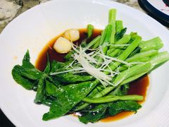 油淋脆菜心-绿茶餐厅(乐峰广场店)