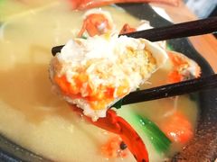 膏蟹汤面-十面欢腾·海鲜面·台式Bistro(长乐路店)