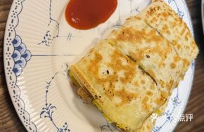 Cheese Pork Cutlet Omelette