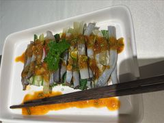 秋葵拌沙虫-黑明餐厅(白鹭洲店)