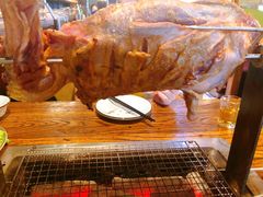 烤羊腿-柿子树炭烤羊腿(金台路店)